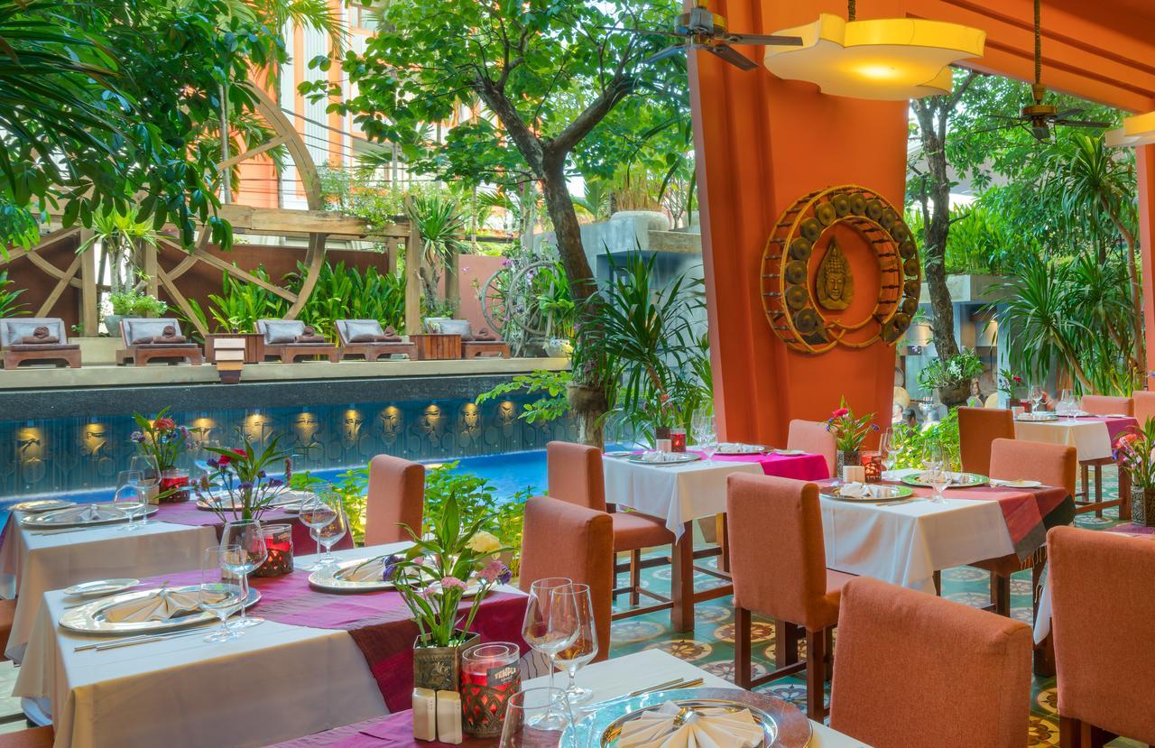 Golden Temple Residence Сиемрип Экстерьер фото The restaurant